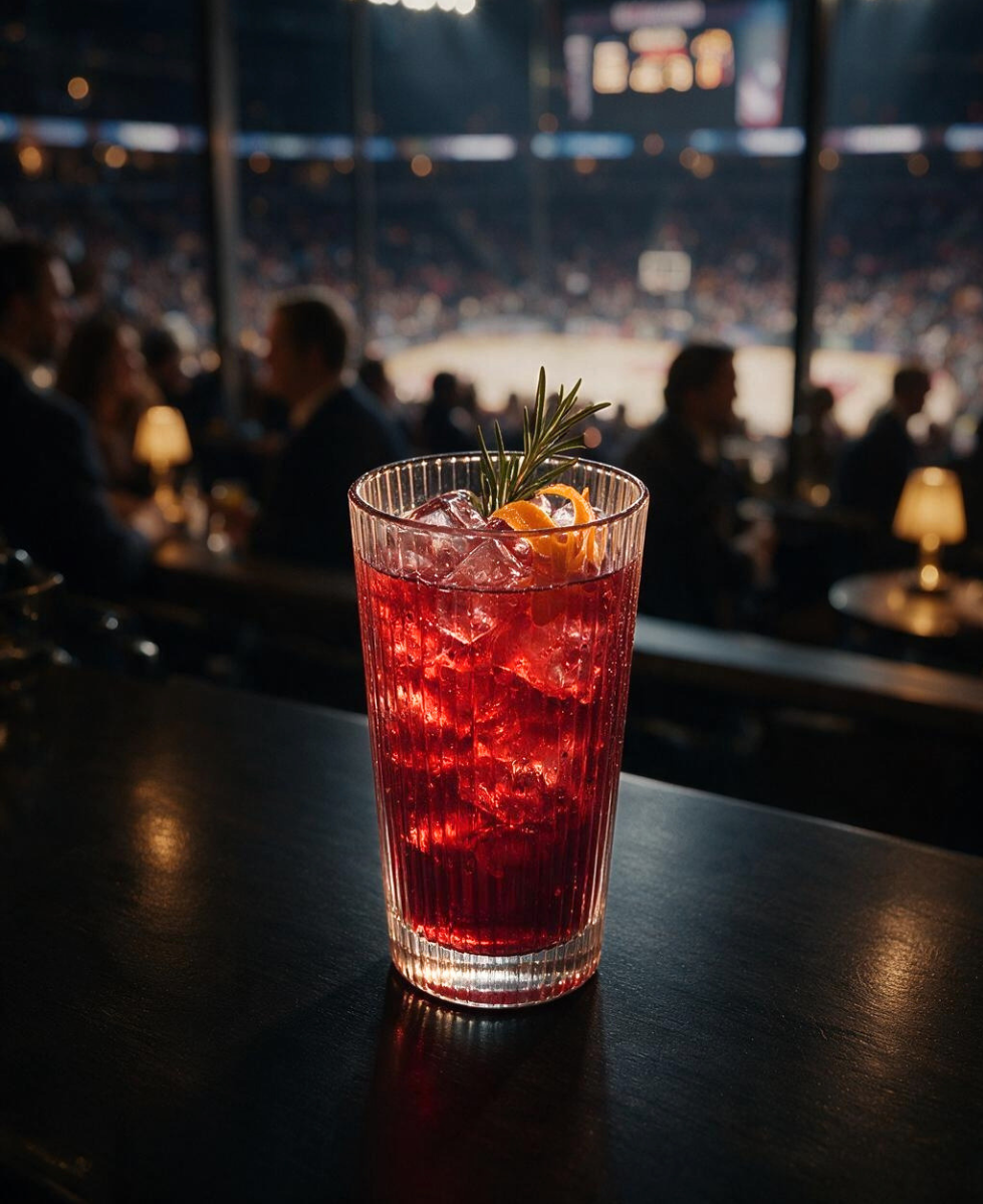 Prime highball in a stadium
